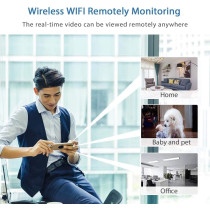 UK PLUS Wifi Mini Camera Hd 1080P Wireless Portable Small Camera With Motion Detection And Night Version Home Security Cameras Nanny Cam Video Recorder