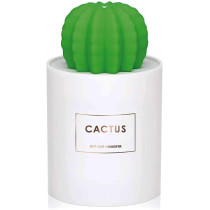 UK PLUS Usb Cool Mist Humidifier With Night Light, Mini Size Cactus Humidifier For Bedroom Home Office Car 280Ml 50Ml/H With Timed Auto Shutdown(Night Light)