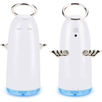 UK PLUS Mini Humidifier 230Ml Portable Hand-Held Usb Humidifier With 4-Hour Auto Shut-Off & Colorful Night Light Mute Humidification Cute Angel Ultrasonic Cool Mist Humidifier (Gold)
