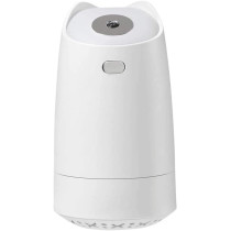 UK PLUS Mini Humidifier 280Ml Portable Hand-Held Usb Humidifier With 4-Hour Auto Shut-Off & Colorful Night Light Mute Humidification Cute Ultrasonic Cool Mist Humidifier (White)