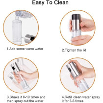 UK PLUS Click To Open Expanded View UK PLUS Oil Spritzer Mister For Air Fryer Cooking Olive Oil Sprayer Bottle For Vinegar Canola Vegetable Oil Portable Mini Kitchen Gadgets On Bbq/Pan/Salads/Baking