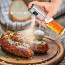 UK PLUS Click To Open Expanded View UK PLUS Oil Spritzer Mister For Air Fryer Cooking Olive Oil Sprayer Bottle For Vinegar Canola Vegetable Oil Portable Mini Kitchen Gadgets On Bbq/Pan/Salads/Baking
