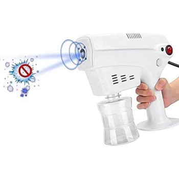 UK PLUS Portable Anion Blu-Ray Nanometer Spray Gun, Handheld Steam Gun Hair Coloring, With 260Ml Large Capacity Spray Bottle Penetrating Hair Roots And Deep Layer Replenishment