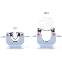 Decdeal Wall Mounted Mop Holder Brush Broom Hanging Clip Storage Rack Kitchen Organizer Hooks & Rails