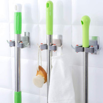 Decdeal Wall Mounted Mop Holder Brush Broom Hanging Clip Storage Rack Kitchen Organizer Hooks & Rails