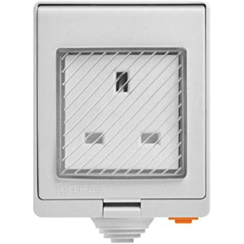 Dainerisy S55 Smart Wifi Waterproof Socket Application Control With Uk Standard (Ac100-240V)