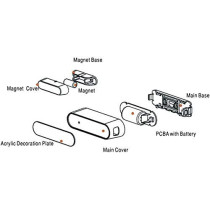 UK PLUS Tuya 2.4G Wifi Wireless Smart Window Door Window Sensor Detector Smart Home Home Secure