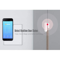 UK PLUS Tuya 2.4G Wifi Wireless Smart Window Door Window Sensor Detector Smart Home Home Secure