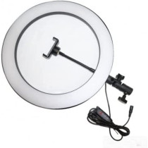 Kiaitre 10" Selfie Ring Light With 210Cm Long Tripod Stand & Cell Phone Holder - Ring Light For Iphone Android, Light Stand For Live Stream/Makeup, Youtube Video Photography(210Cm)