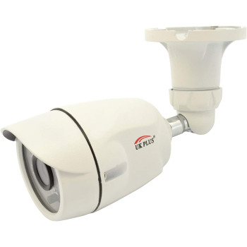 UK PLUS Bullet Camera Indoor/Outdoor Camera 2.0 Mega Pixel Ahd Camera 2.0 Mp Aptina Sensor, 2.8 Mm 90 Degrees Wide Area Coverage 1080 Pixel,Night Vision Give You Full Hd Image Clarity With Ir-Cut