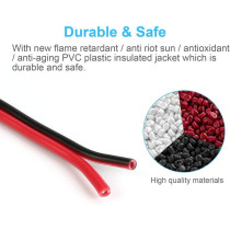 UKPLUS Rvb Electric Cable Wire, Pvc Insulated Electrical Wire Cable And Speaker Cable Wire, 2 x 2Mm