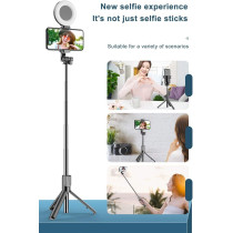 Uk Plus Wireless Bluetooth Selfie Stick For Iphone 11 Pro 7 8 For Samsung Galaxy Foldable Handheld Monopod Shutter Remote Tripod (Black)Electronics