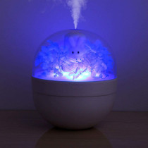 Uk Plus Rabbit Humidifier, Aroma Essential Oil Diffuser For Home Office Bedroom Baby Kids Desk Car (Blue)