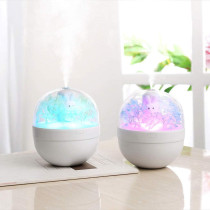 Uk Plus Rabbit Humidifier, Aroma Essential Oil Diffuser For Home Office Bedroom Baby Kids Desk Car (Blue)