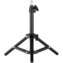 Uk Plus Studio Photography Light Tripod Stand Adjustable Aluminum Alloy For Supporting Flash Lights Softbox With Ball Head Cellphone Clamp (50Cm)