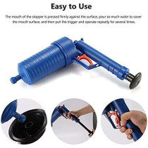 Coolbaby Toilet Plunger Air Drain Blaster Pressure Pump Cleaner High Pressure Plunger Opener Cleaner Pump For Bath Toilets Bathroom Kitchen Clogged Pipe