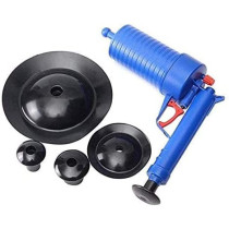 Coolbaby Toilet Plunger Air Drain Blaster Pressure Pump Cleaner High Pressure Plunger Opener Cleaner Pump For Bath Toilets Bathroom Kitchen Clogged Pipe