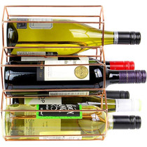 Light F Honeycomb Nest Wine Rack, Hexagon Modern Design, Stackable Wine Rack, Free Standing Metal Portable, Modern Minimalistic Design, Wine Lovers,B