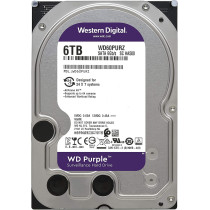 Western Digital Wd60Purz 3.5 6 Tb Surveillance Hard Drive For Cctv, Purple