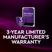 Western Digital Wd60Purz 3.5 6 Tb Surveillance Hard Drive For Cctv, Purple
