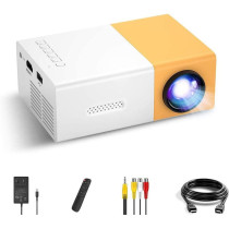 Led Mini Projector Compatible With Smartphones, Pc, Laptop For Large Screen Viewing, Hdmi, Usb, Tf Car
