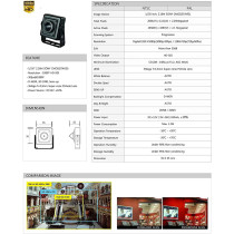UK PLUS Super Mini Starlight Camera 0.00001Lux Low Lux D/N Color Image Miniature Camera 2Mp Full Hd Security Product