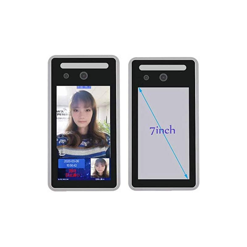 UK PLUS Thermal Camera Face Recognition Body Temperature Detect Monitoring Camera Voice Alarm Facial Access Control Time Attendance