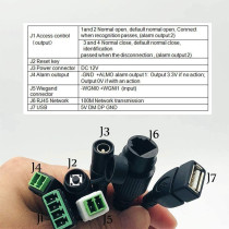 UK PLUS Thermal Camera Face Recognition Body Temperature Detect Monitoring Camera Voice Alarm Facial Access Control Time Attendance
