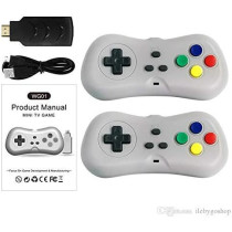 UK PLUS 4K Hdmi Mini Tv Video Game Console Dual 2.4G Wireless Gamepad Controller Game Dongle Built In 638 Games Retro Game Player