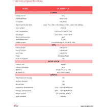 Uk-5054Dvf-O 5.0 Mega Pixel Verifocal Dome Indoor Camera 30 Meter Ir