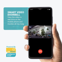 UK PLUS Smart Wireless Wifi Video Doorbell Ip53 Waterproof 1080P Full Hd Home Security Pir Doorbell Camera Real-Time Video, Two-Way Talk, Night Vision With Rechargeable Battery Ability.