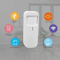 Wifi Pir Motion Sensor Wireless Passive Infrared Detector Safety Burglar Alarm Sensor Tuya App Control Smart Home