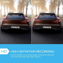 Both 1080P Fhd Front And Rear Dual Lens Dash Cam In Car Camera Recorder Crosstour External Gps Hdr Both 170Â°Wide Angle Motion Detection G-Sensor Loop Recording