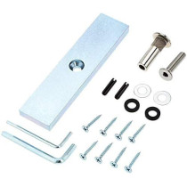 Electric Magnetic Electromagnetic Lock Flush Mount Holding Force For Access Control Single Door 12V (Double Door- 280Kg)