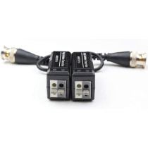 UK PLUS Upgraded 4 Pairsï¼ˆ8Pcsï¼‰ 1080P Split Joint Mini Cctv Bnc Hd-Cvi/Tvi/Ahd Passive Video Balun Transceiver,Male Bnc To Utp Cat5/5E/6/6E Cable