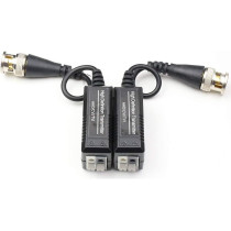 UK PLUS Upgraded 4 Pairsï¼ˆ8Pcsï¼‰ 1080P Split Joint Mini Cctv Bnc Hd-Cvi/Tvi/Ahd Passive Video Balun Transceiver,Male Bnc To Utp Cat5/5E/6/6E Cable