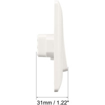 UK PLUS Dc12V Push Exit Release Button Switch For Door Access Control System (4 Pcs)