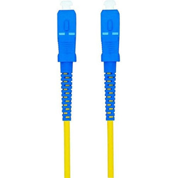 UK PLUS 3Meters 10Ft Sc To Sc Fiber Optic Cable Jumper Optical Patch Cord Simplex Single-Mode 9/125 Sc-Sc
