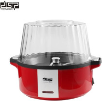 Popcorn Machine For Home Party | Electric Hot Stirring Popcorn Maker | Large Lid | Hot Popcorn Popper | Healthy Snack Maker