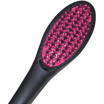 2 In 1 Professional Hair Dryer Brush Blow Dryer Straightening Brush Hot Air Styling Comb Electric Hair Straightener Styler