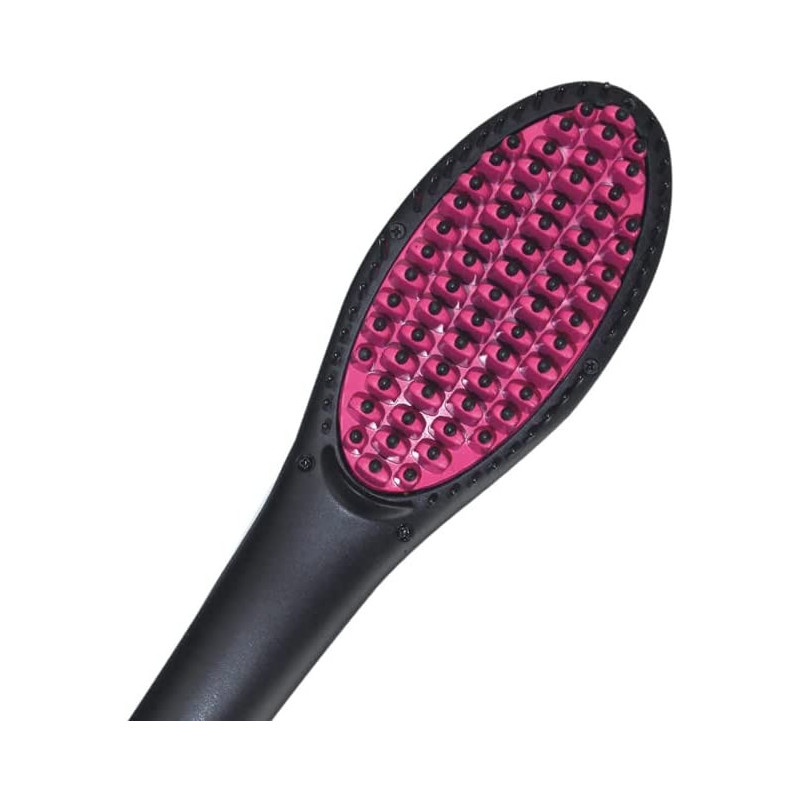 2 In 1 Professional Hair Dryer Brush Blow Dryer Straightening Brush Hot Air Styling Comb Electric Hair Straightener Styler