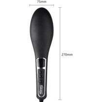 2 In 1 Professional Hair Dryer Brush Blow Dryer Straightening Brush Hot Air Styling Comb Electric Hair Straightener Styler