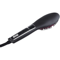 2 In 1 Professional Hair Dryer Brush Blow Dryer Straightening Brush Hot Air Styling Comb Electric Hair Straightener Styler
