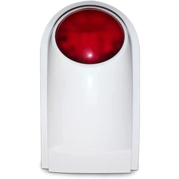 UK PLUS Smart Home Wireless Siren Alarm, Wireless Outdoor Siren For Wifi Alarm System Optical Security Alarm
