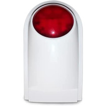 UK PLUS Smart Home Wireless Siren Alarm, Wireless Outdoor Siren For Wifi Alarm System Optical Security Alarm