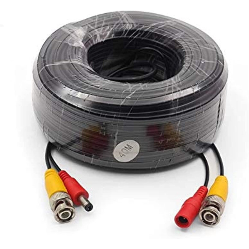 Cctv Camera Coaxial Cable With Bnc - 40M