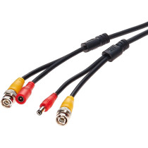 UK PLUS 10M Coaxial With Bnc Connector Cable For Surveillance Cameras