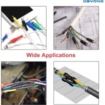 530Pcs/Set Heat Shrink Tubing Insulation Shrinkable Tube Assortment Electronic Polyolefin Ratio 2:1 Wrap Wire Cable Sleeve Kit