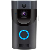UK PLUS Wifi Smart Video Doorbell Camera Wireless Door Bell 720P Hd Wireless Home Security Doorbell Camera (With 2 Rechargeable Battery, 16Gb Storage Card) Uk-7080
