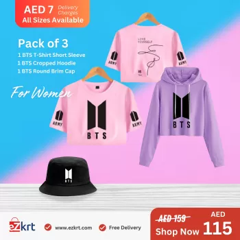 BTS Combo for Women 1 Shirt...